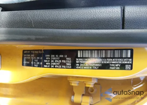 2016 Jeep Renegade Trailhawk from USA, damaged, VIN ZACCJBCT8GPD66501